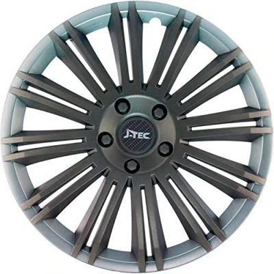 Image de Jeu d&#039;enjoliveurs J Tec Discovery R 14 inch argent/gris