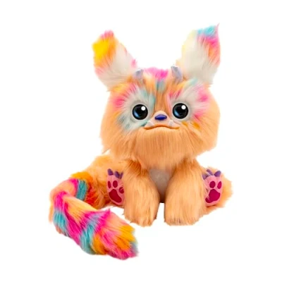Image de Furlings Cleo Adorable Peluche Interactive Jackalope avec Plus de 80 Réactions Jouet Enfant à Partir 3 Ans Idéal comme Cadeau d&#039;anniversaire ou Noël, Orange