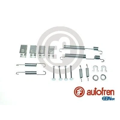 Image de AUTOFREN SEINSA D3971A Kit d&#039;accessoires, mâchoire de frein Essieu arrière HONDA: CIVIC 4 Hatchback, CRX 1, 3 Hatchback