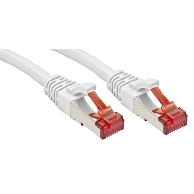 Image de Lindy RJ 45 Cat.6 S/FTP 10m câble de réseau Blanc Cat6 (S STP) Neuf