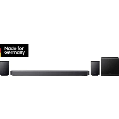Image de SAMSUNG HW Q935GF Q Series Barre de son 9.1.4 canaux pour téléviseur, caisson basses sans fil 6,5&quot;, haut parleur arrière 2.0.2 canaux, Dolby Atmos et DTS:X, SpaceFit Sound Pro, Symphony [2025]