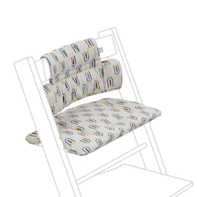 Image de Coussin Classic Tripp Trapp, Robot Grey À utiliser avec la Chaise Trapp pour un soutien renforcé et confort optimal Lavable en machine Compatible toutes les Chaises