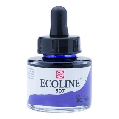 Image de ECO LINE Ecoline Liquid Watercolor 30ml Pipette Jar Ultramarine Violet (11255071)