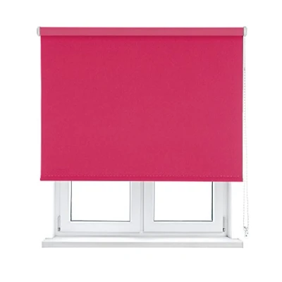 Image de VIEWTEX Store Enrouleur occultant Thermique Fuchsia 135 x 190 cm Bloque l&#039;entrée de la lumière Fabriqué en Espagne
