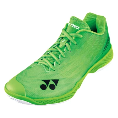 Image de YONEX Aerus Z2 Men Chaussures de badminton ultra légères pour homme avec rembourrage Power Cushion+, Vert flash, 41 EU