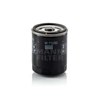 Image de MANN FILTER W 712/82 Filtre à huile M 20 X 1.5 avec un clapet de non retour vissé FORD: MONDEO 4 Stufenheck, Focus 2 Limousine, Kombi