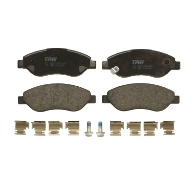 Image de TRW GDB1713 Jeu de plaquettes frein avec indicateur d&#039;usure vis d&#039;étrier accessoires OPEL: Corsa D 3/5 portes
