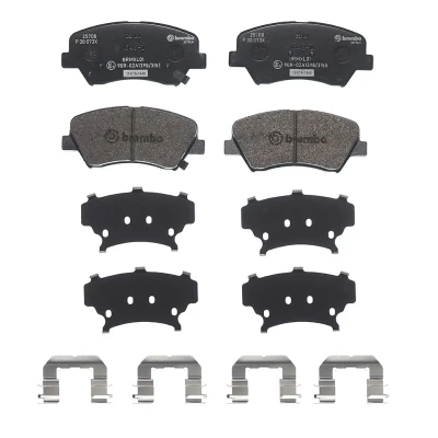 Image de BREMBO P 30 073X Jeu de plaquettes frein avec indicateur d&#039;usure accessoires HYUNDAI: i30 II 3/5 portes, Break, III portes