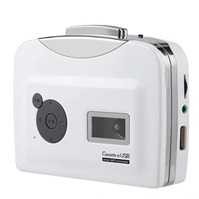 Image de VBESTLIFE Lecteur de Cassette Portable, Convertisseur Audio à MP3 Flash USB avec écouteurs uitable pour XP/Vista / 7