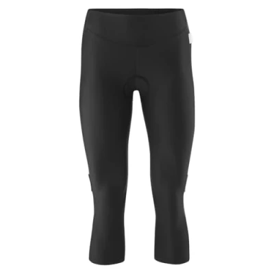 Image de GONSO 26107 Corsaire Radhose 3/4 Lecce, Femme, Noir (Schwarz (900)), 38