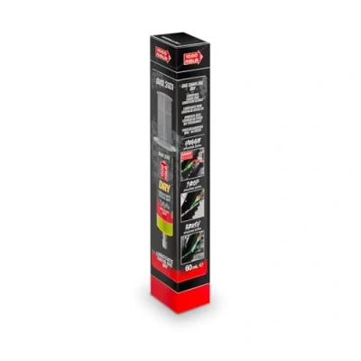 Image de 1000 Miglia BKR 3101 DRY Lubrifiant pour Chaîne Vélo utilisation sur Piste Sèche et Poussiéreuse 60 ml, seringue avec Applicateurs Drop Huggie System, formule fluorescente parfumée