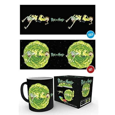 Image de GB Eye RICK AND MORTY Thermo réactif Portal