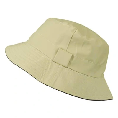 Image de TOUTACOO, Bob de pluie Aspect Nylon, Chapeau (Beige Taille L)