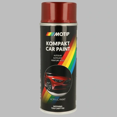 Image de MOTIP 51590 Peinture combinée pour voitures 400ml aérosol Rouge Kompakt blue glossy 12 ml