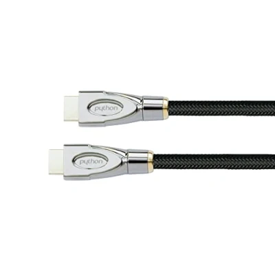 Image de Câble HDMI PYTHON 15m Triple blindage Noir Support 4K