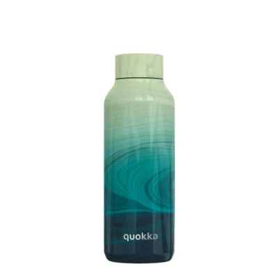Image de Quokka Solid Ocean 510 ML Bouteille d&#039;eau en Acier Inoxydable avec Isolation par Double Paroi Gourde Reutilisable sans BPA maintient Le Liquide Froid jusqu&#039;à 24h, Chaud 12h