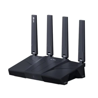 Image de GL.iNet GL BE9300(Flint 3) Routeur WiFi 7 Tri Band, Gaming Haute Vitesse, Couverture Extensible, 5 Ports Multi Gig 2.5G, Mass Device Connectivity, MLO Technology, Rapid OpenVpn &amp; WireGuard