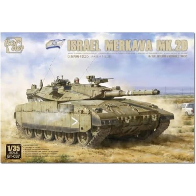 Image de بوردر مودل Border Model Maquette Char Israel Merkava MK.2D with Full Interior Modelbt 037 1:35 Promo