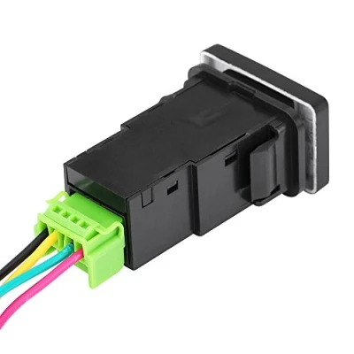 Image de Bas commutateur,Interrupteur à Bascule LED de Voiture, Interrupteur pour Camery Yaris Highlander Prius Carora