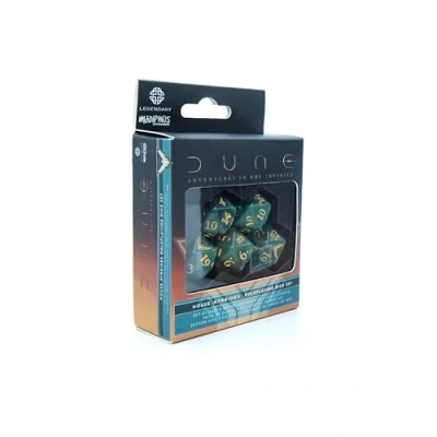 Image de Dune Adventures in The Imperium Dice Set: Atreides RPG Anglais