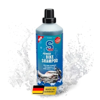 Image de DR. WACK S100 Power Bike Shampoo 1 litre Shampooing Pour moto avec une technologie de mousse innovante Nettoyant moussant puissant &amp; doux toutes les surfaces Entretien Premium