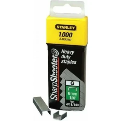 Image de Agrafes Stanley G (4/11/140) 1 TRA706T TU transparent