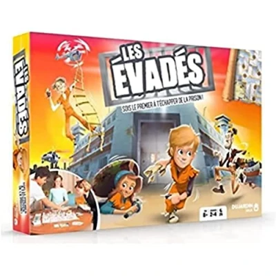 Image de Dujardin Les Evadés Jeu de Société Sois Le Premier à T&#039;échapper La Prison Stratégie Adapté Aux Enfants 2 4 Joueurs A partir 8 Ans 41330 Multicolore