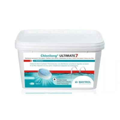 Image de Traitement Chlore Galets Bayrol CHLORILONG Ultimate 7 4,8kg