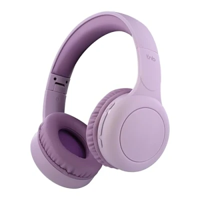 Image de T&#039;nB Casque Tonality Bluetooth sans Fil, Supra aural, Pads en Mousse Confortable, Longue Autonomie de 24h, Câble Jack 3,5mm Inclus Violet