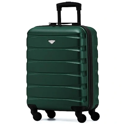Image de Flight Knight Bagage Cabine Leger a 4 Roues en ABS Approuve par Plus De 30 Compagnies Aeriennes, Dont Air France, easyJet et Ryanair (Priority) 55x40x20cm