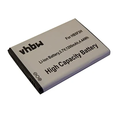Image de vhbw Batterie Compatible avec Huawei E5330, E5336, E5372, E5373, E5375, E5377, EC5377 routeur Modem hotspots (1200mAh, 3,7V, Li ION)