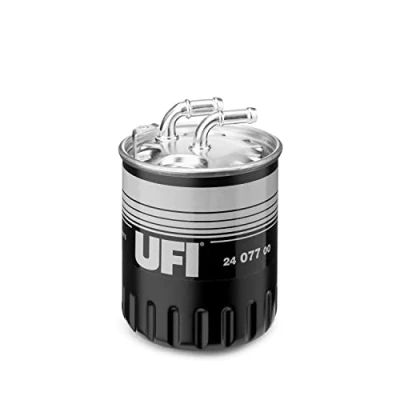 Image de UFI Filters, Filtre Diesel 24.077.00, à Carburant de Remplacement, Adapté Diverses Camions, Applicable sur Divers Modèles Mercedes Benz A Classe, B Classe et GLK