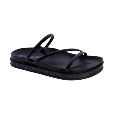 Image de Don Algodon Atenas Mules, Femme, Taille: 38, Black Matière synthétique