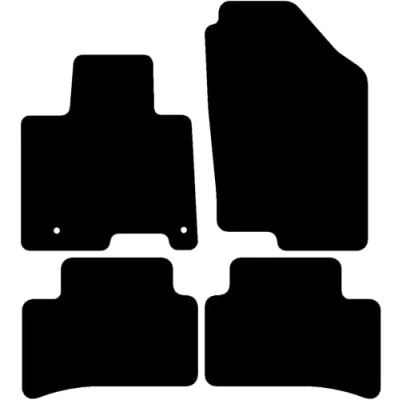 Image de Kovvar Tapis en Caoutchouc Duogrip Compatible avec Hyundai Tucson 2020 2024 Correspondant à la Version: Mild Hybrid (48V)