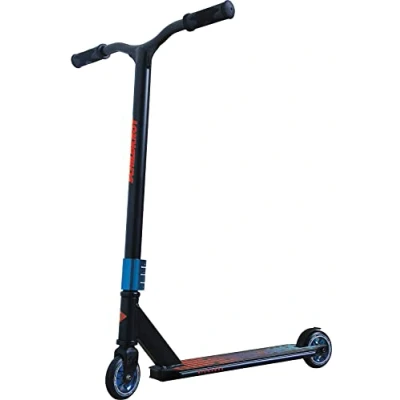 Image de Schildkröt Stunt Scooter Kickless, Trottinette avec Compression HIC et Jante en Aluminium, Roues PU 100 mm, pour Cascades Tours Ambitieux