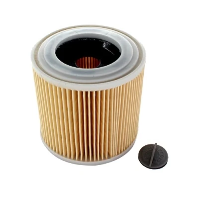 Image de Aisen Filtre à lamelles 6.414552.0 pour Kärcher WD 3.500 P, A1000, A1001, MV2 MV3 WD2 wd3, A2204 Fireplace Kit
