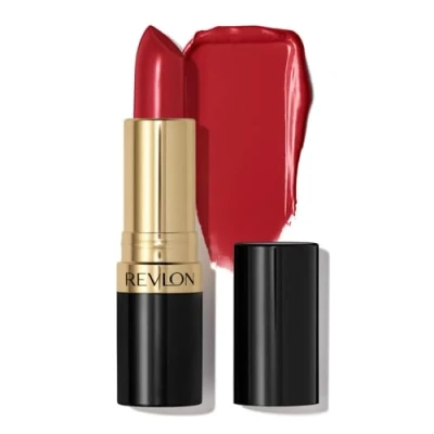 Image de REVLON Rouge à lèvres Super Lustrous, Formule crémeuse pour des douces et pulpeuses, Sensation d&#039;hydratation, 525 Wine With Everything, 4,2g