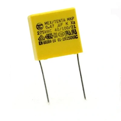 Image de TOPALLI Condensateurs MKP MEX X2 470nf 0.47uF P:15mm 275V Tenta 226con490