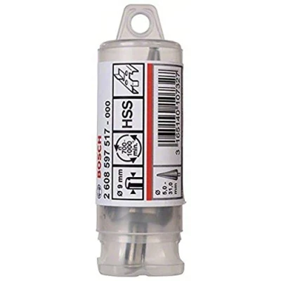 Image de Bosch Accessories 2608597517 Fraise progressive HSS queue cylindrique Ã˜ 5 31 mm