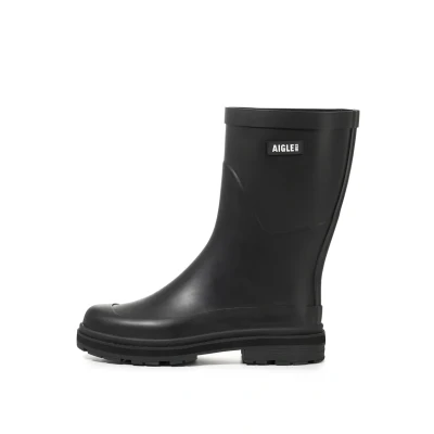 Image de Aigle MID RAIN Bottes en caoutchouc, Femme, Taille: 38, Noir Caoutchouc naturel