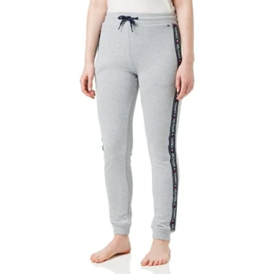 Image de Tommy Hilfiger Authentic Track PANT Bas de pyjama, Femme, Taille: Medium, Grey