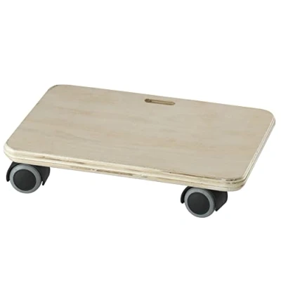 Image de Dörner + Helmer 2906812 Quattro Soft Chariot de Transport avec roulettes parquet Charge maximale 80 kg Surface d&#039;appui 290 x 190 mm