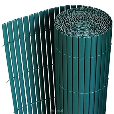 Image de [neu.haus] Clôture Brise Vue Vente PVC Vert 90 x 300 cm