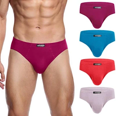 Image de wirarpa Slip Homme Elasticité Microfibre sous Vetement Lot de 4 Taille XXL