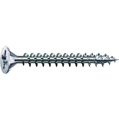 Image de Spax A2J 1081010350123 4CUT Vis universelle cruciforme à tête fraisée Filetage galvanisé total, 1081010450305