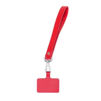 Image de Cordon Universel Ine Wrist En Cuir Recyclé Rouge Neuf