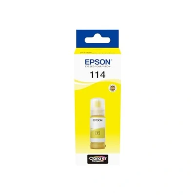 Image de Epson 114 (C13T07B440) Jaune Cartouche d&#039;encre