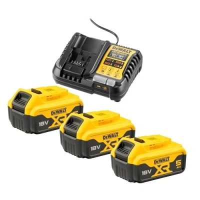 Image de DeWalt ŁADOWARKA DCB1104 +3x5,0Ah DCB1104P3