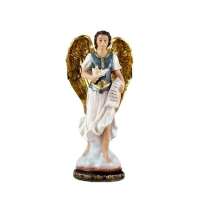 Image de DRW Figure Archange en résine Peinte à la Main 14 cm (Gabriel)