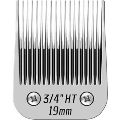 Image de YAZIYIR Lames en acier inoxydable amovibles de 3/4 HT pour le toilettage des chiens, compatibles avec Heiniger/Moser Max 50/Andis, Oster A5, Wahl, longueur coupe 3/4&quot; pouces 19 mm